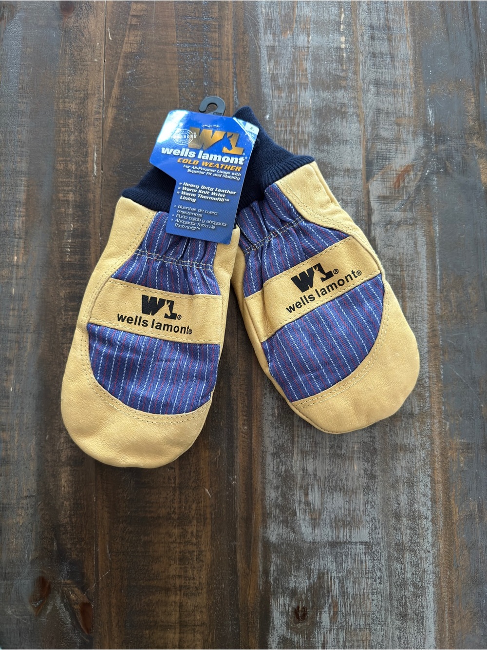 Wells Lamont Cold Weather Mittens With Finger dividers